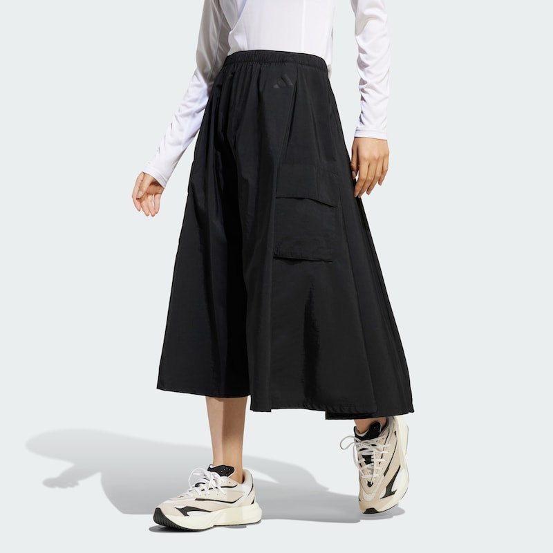sinned x about you Falda deportiva 'City Escape' ADIDAS SPORTSWEAR en Negro Precio ultrabajo