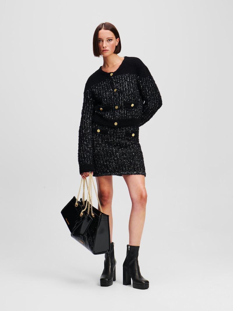 sinned x about you Falda Karl Lagerfeld en Negro Devoluciones gratuitas