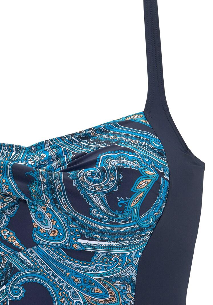 sinned x about you Bustier Top de tankini LASCANA en Azul Genciana Solo hoy