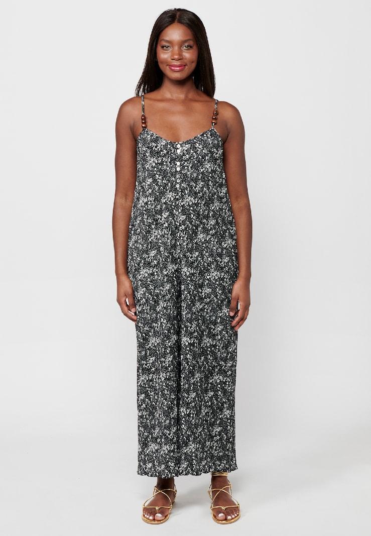 sinned x about you Jumpsuit KOROSHI en Negro Tienda de fábrica