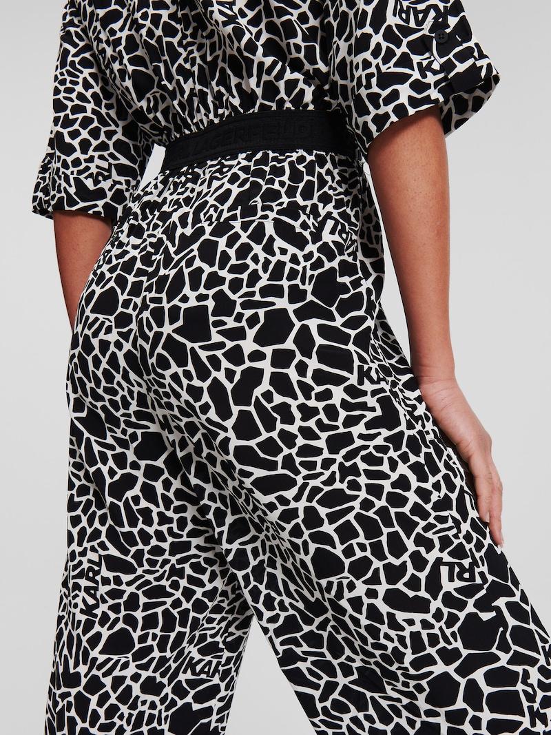 sinned x about you Jumpsuit Karl Lagerfeld en Negro Ofertas especiales