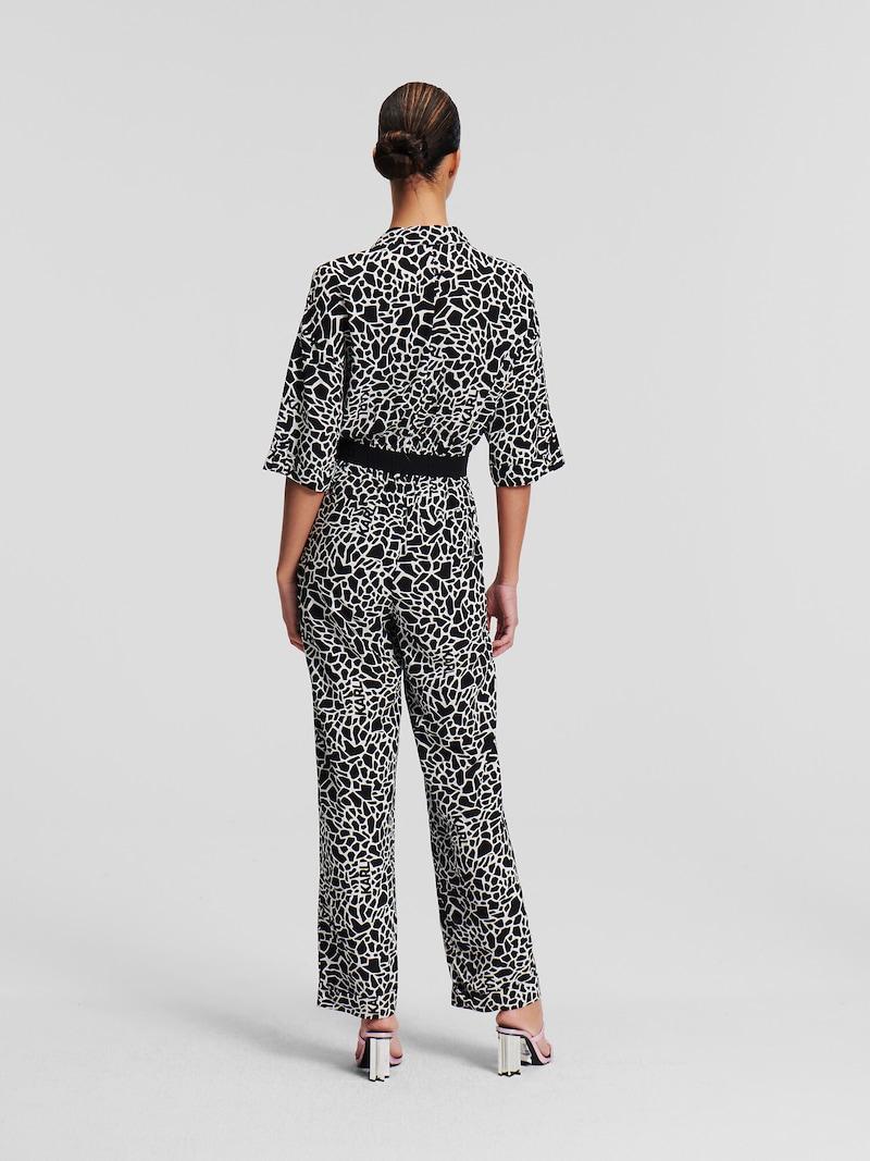 sinned x about you Jumpsuit Karl Lagerfeld en Negro Ofertas especiales