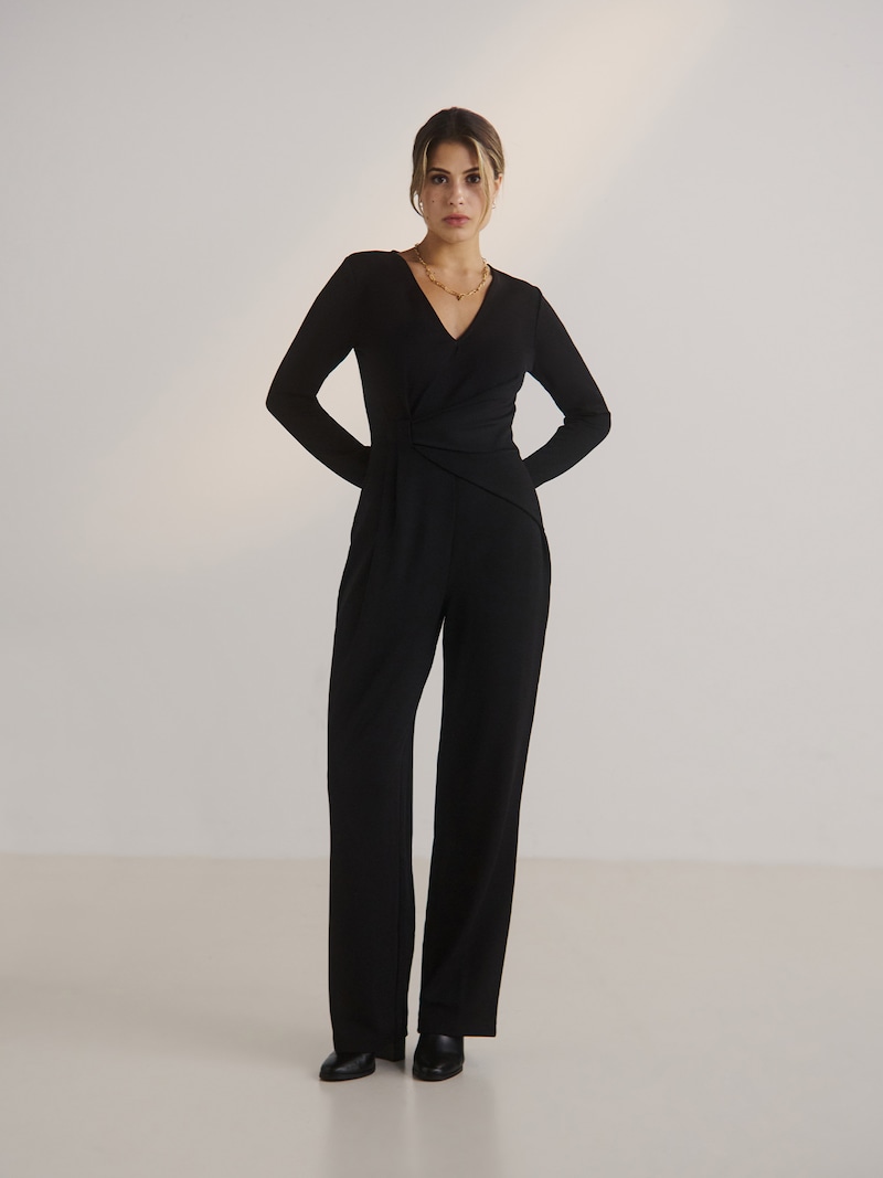 sinned x about you Jumpsuit 'Paloma' Guido Maria Kretschmer Women en Negro Precio ultrabajo