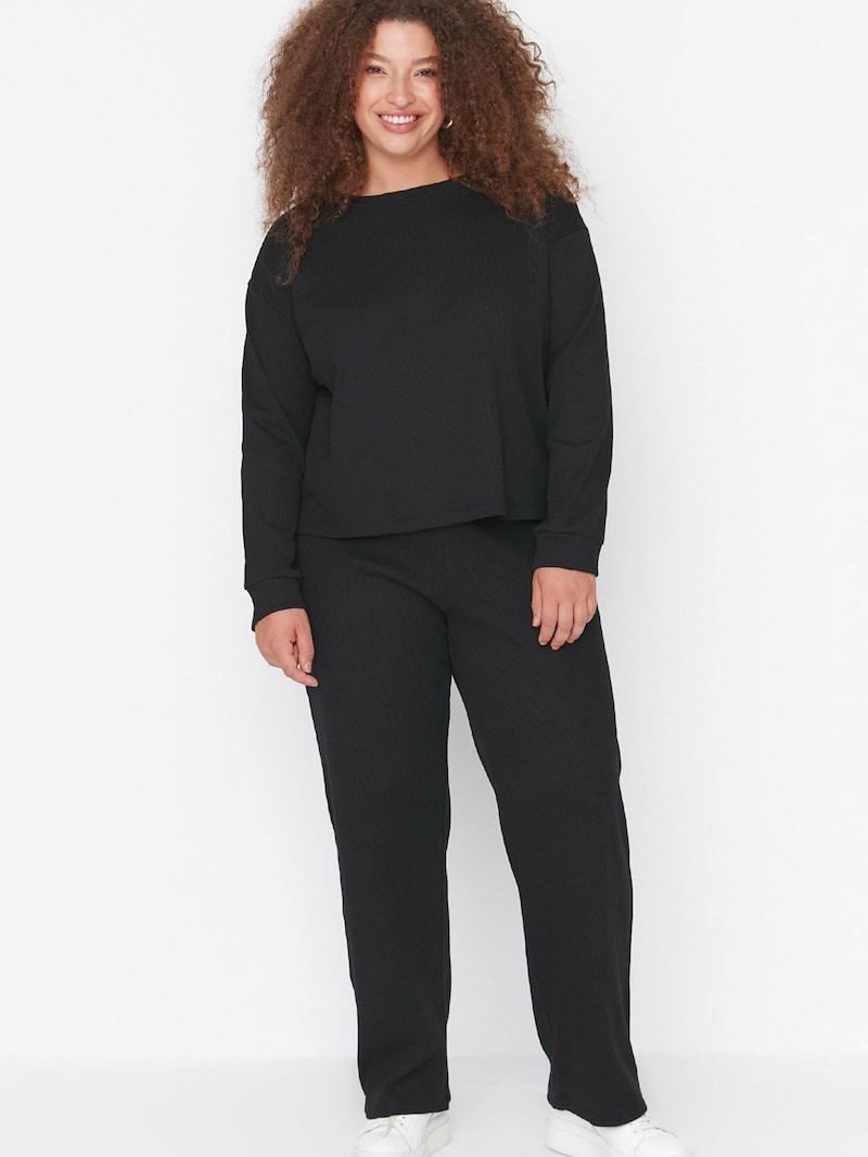 sinned x about you Pijama Trendyol Curve en Negro