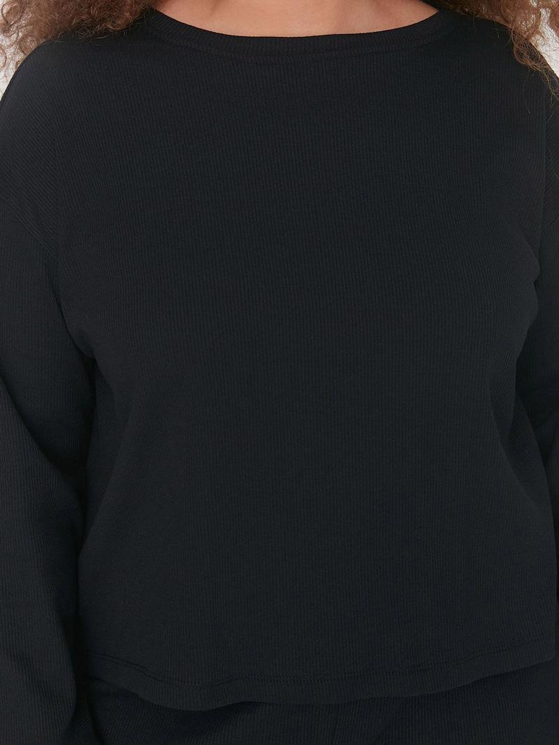 sinned x about you Pijama Trendyol Curve en Negro Mejor oferta