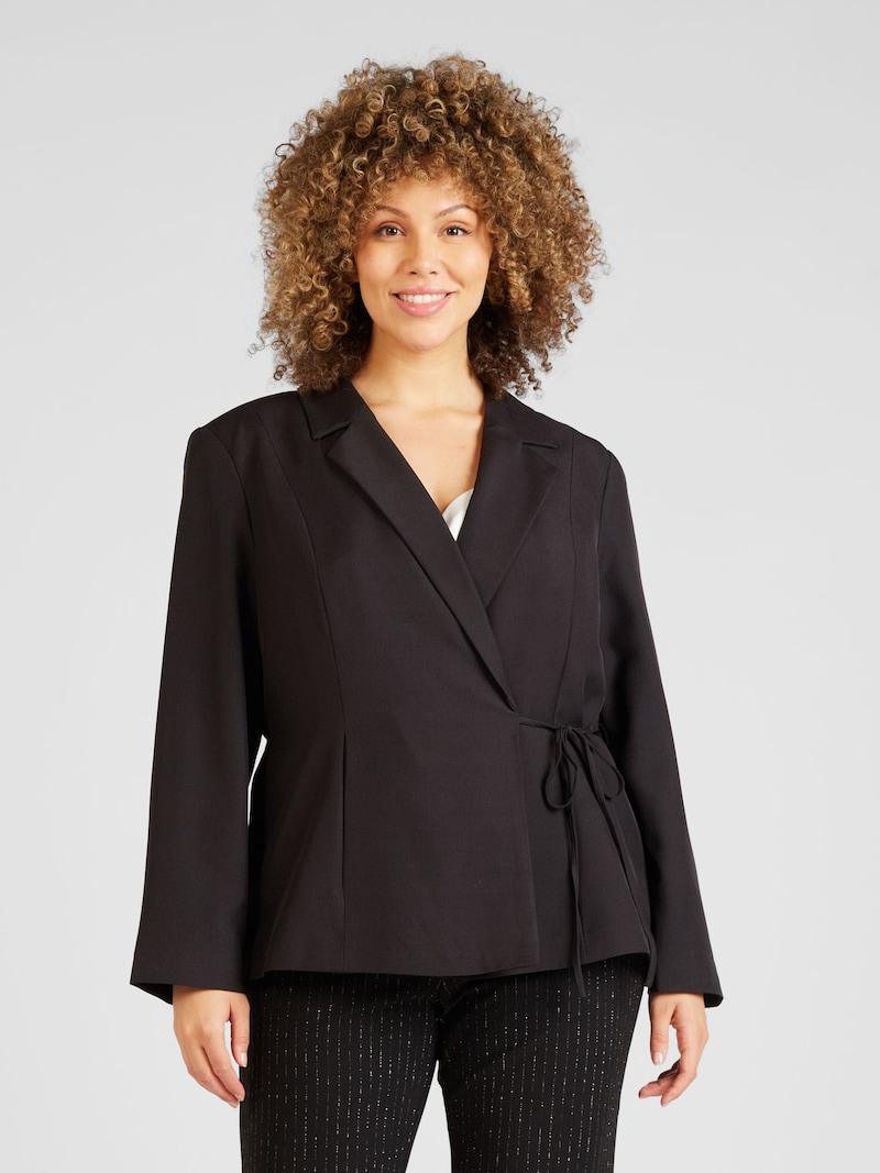sinned x about you Blazer 'Melody' ABOUT YOU Curvy en Negro Envío gratis