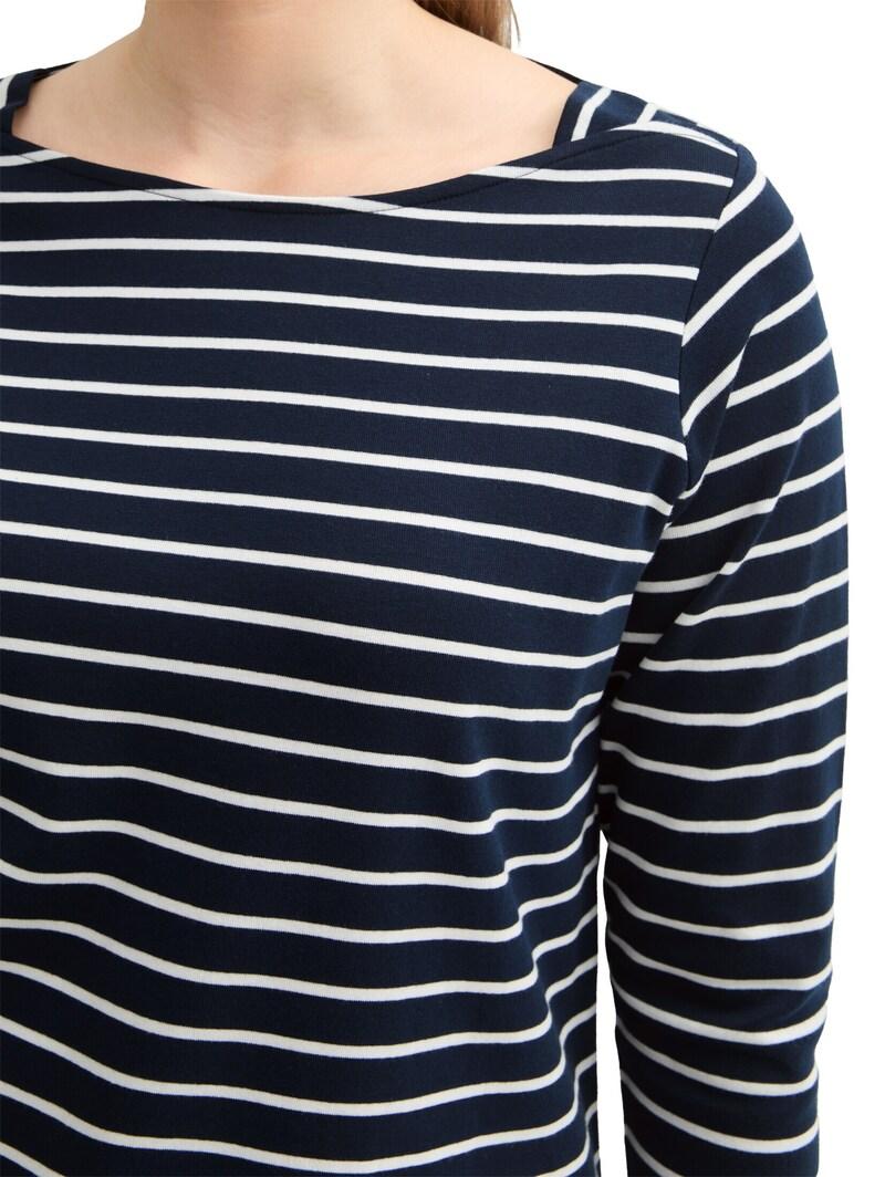 sinned x about you Camiseta Tom Tailor Women + en Navy Oferta especial