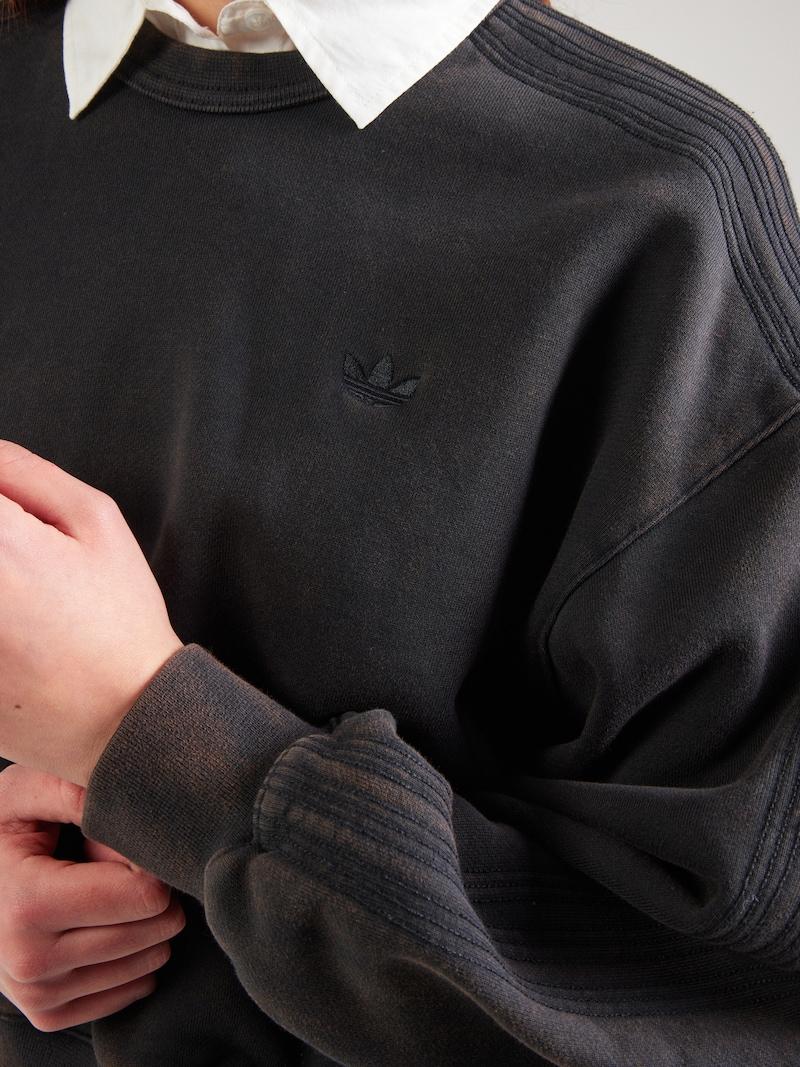 sinned x about you Sudadera 'ESS' ADIDAS ORIGINALS en Negro COMPRAR AHORA
