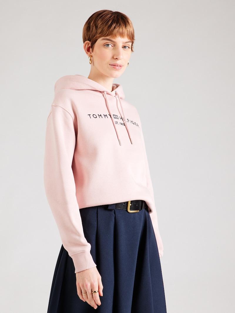 sinned x about you Sudadera TOMMY HILFIGER en Rosé Superdescuento