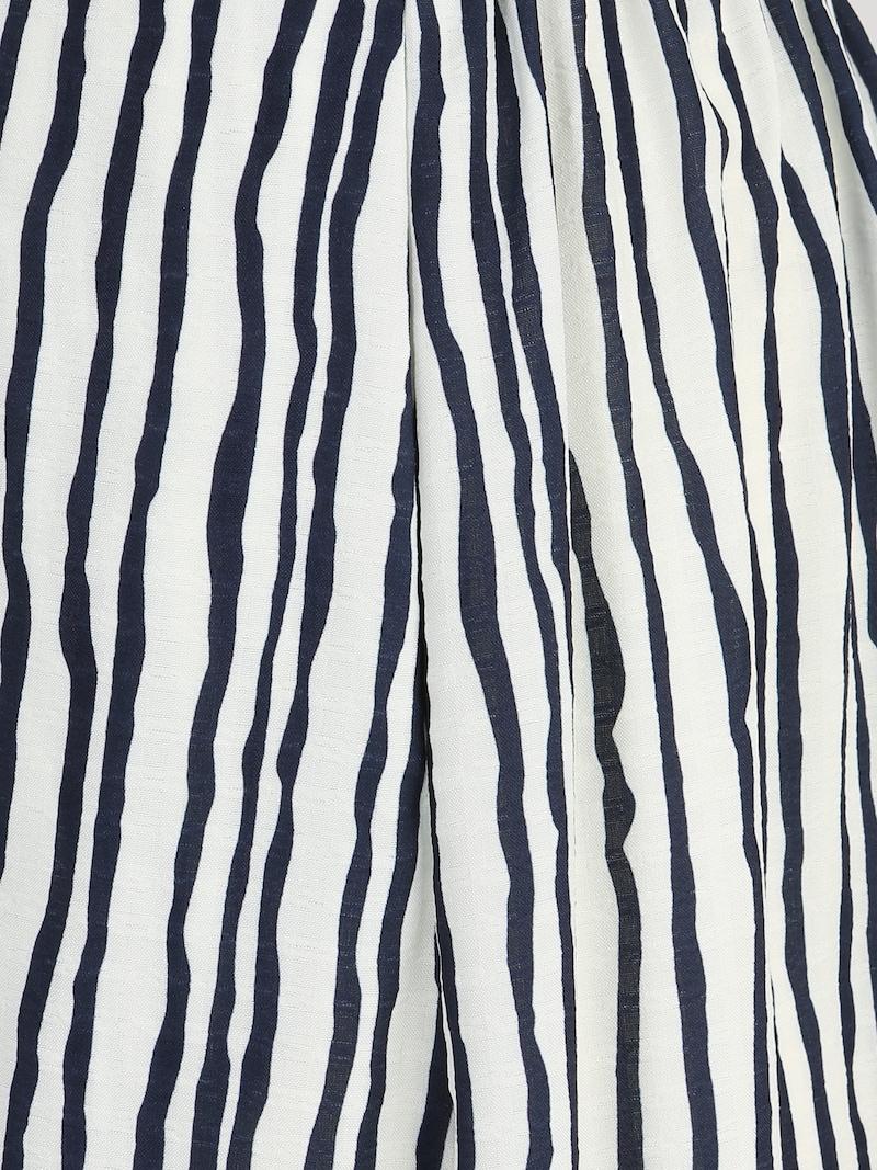 sinned x about you Falda 'Dakota' Guido Maria Kretschmer Curvy en Navy Blanco Limitado a 3 días