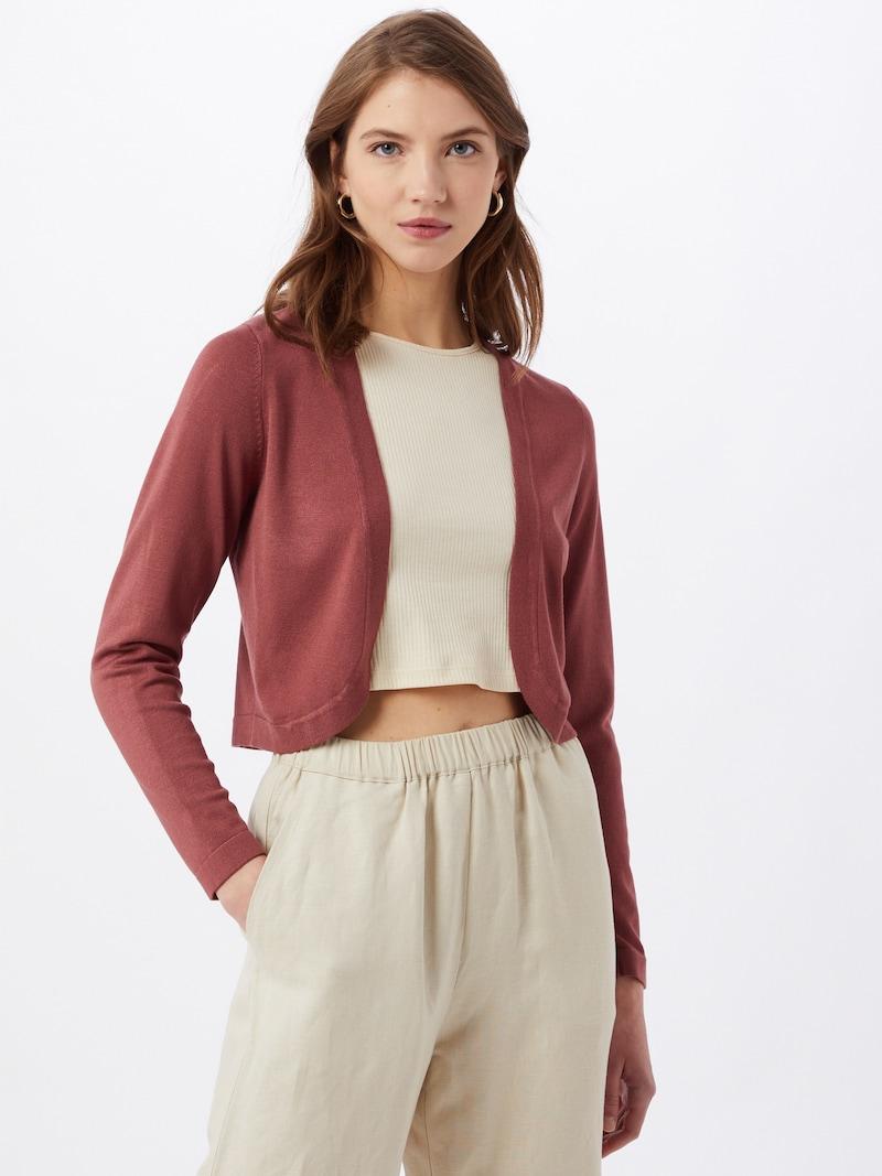 sinned x about you Bolero 'Astrid' Kaffe en Rojizo Ahorra y exporta