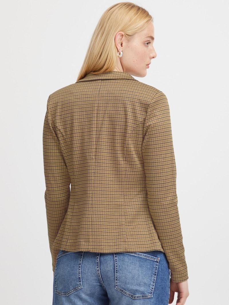 sinned x about you Blazer ICHI en Sepia Marrón Claro En oferta