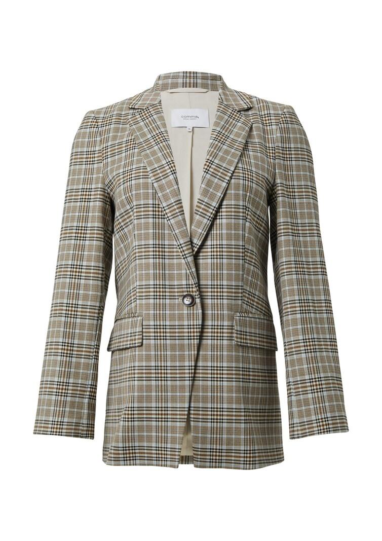 sinned x about you Blazer comma casual identity en Beige Claro Beige Oscuro