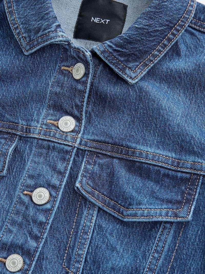 sinned x about you Chaqueta de entretiempo Next en Azul Denim Promoción trimestral