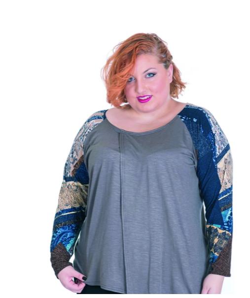 susana escribano Camisetas talla grande en manga larga Envío gratis