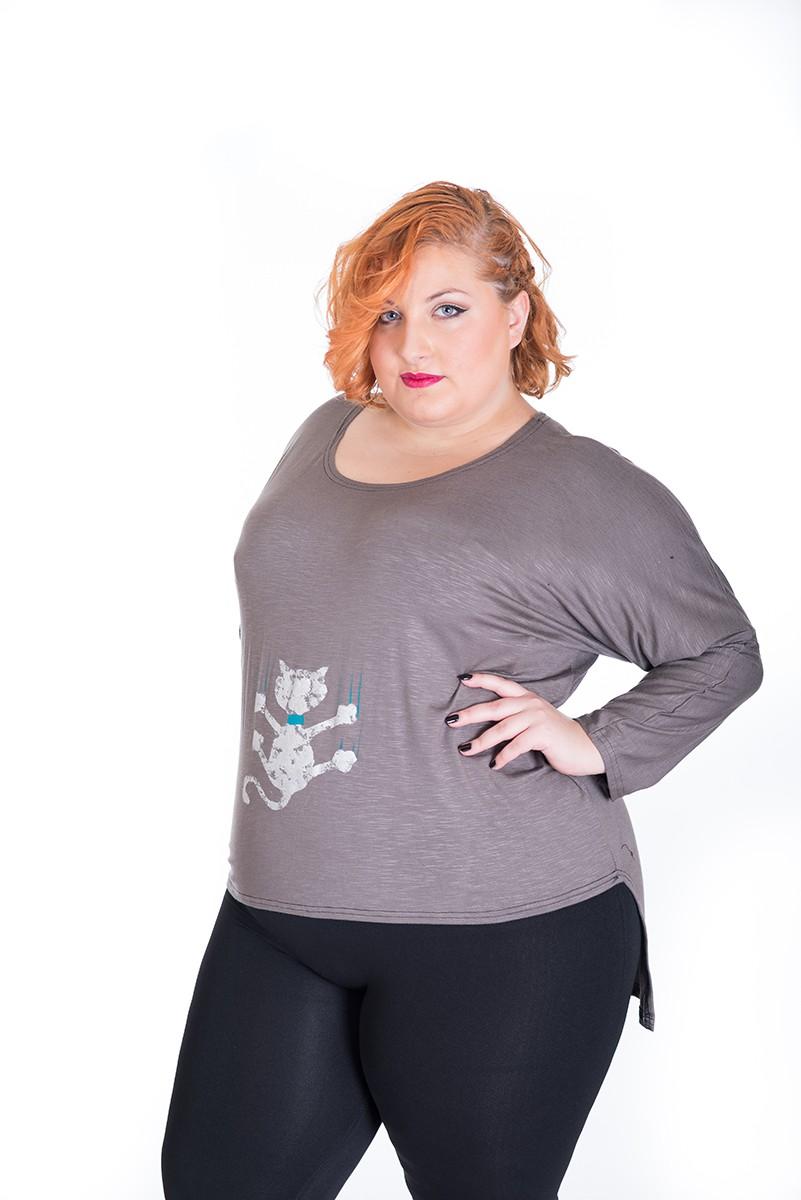 susana escribano Camisetas con gatos mujer chulas talla grande Promoción trimestral