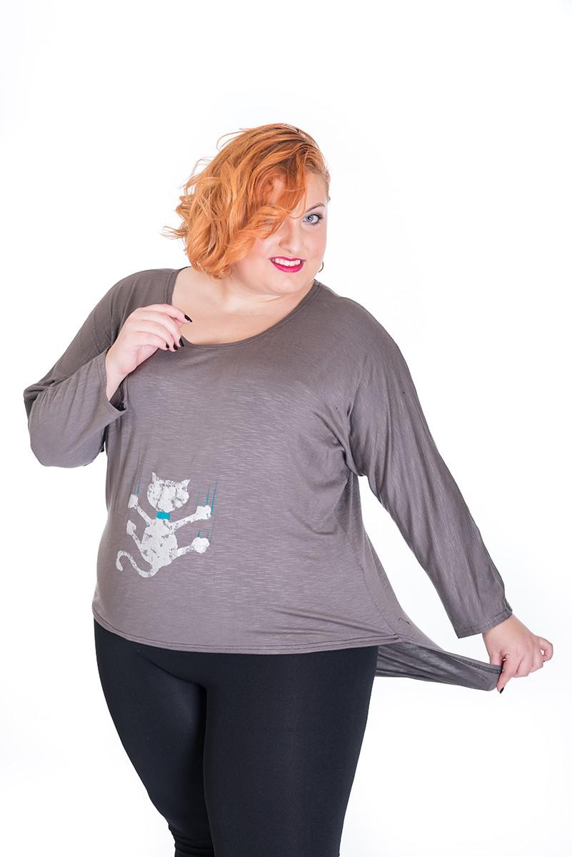 susana escribano Camisetas con gatos mujer chulas talla grande Promoción trimestral