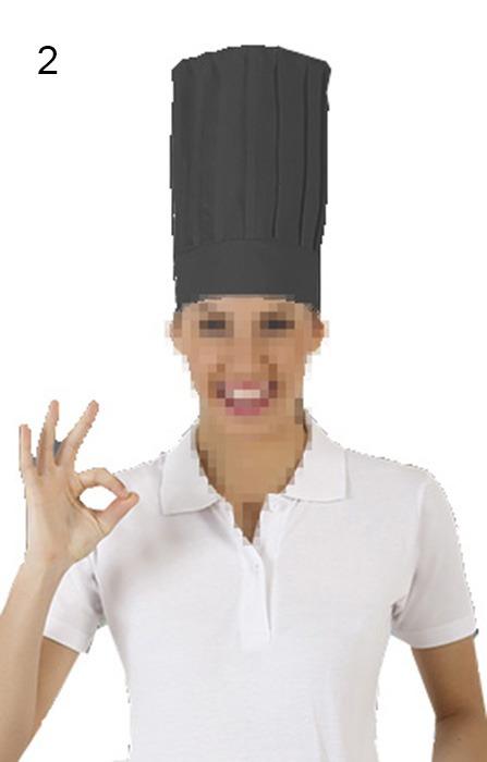 susana escribano Gorro alto de Chef personalizado. Con delantal. Envio GRATIS Último día