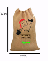 susana escribano Sacos de regalos Papa Noel personalizado con nombre Precio de fábrica