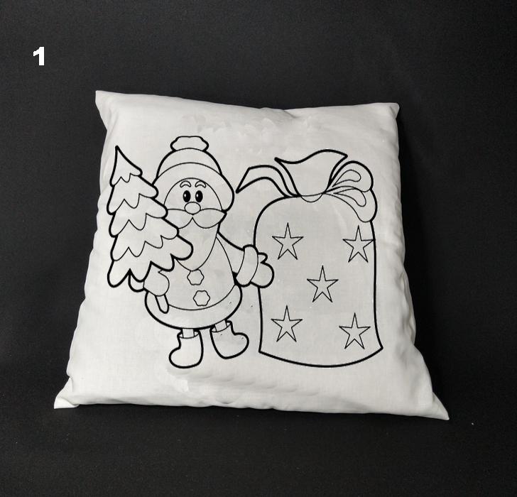 susana escribano Regalo para niños Navidad. Cojin para colorear Ofertas especiales