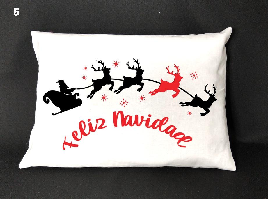 susana escribano Funda cojín 35×50 – Cojin reno de navidad Rebajas de fin de temporada