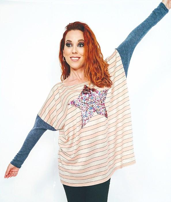 susana escribano Camiseta de manga larga vestir Envío internacional gratuito
