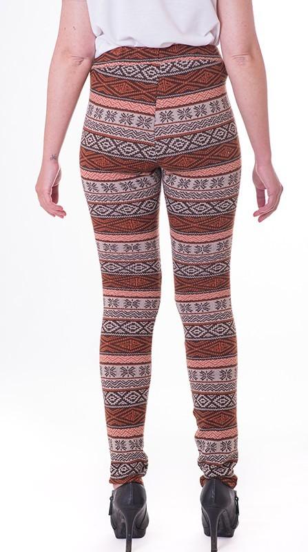 susana escribano Leggins de punto. Leggins a rayas Envío gratis