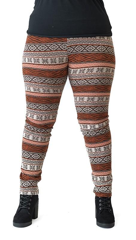 susana escribano Leggins de punto. Leggins a rayas Envío gratis