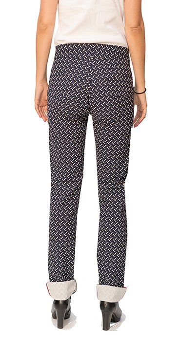 susana escribano Pantalon pitillo tejido. Motitas Precio de fábrica