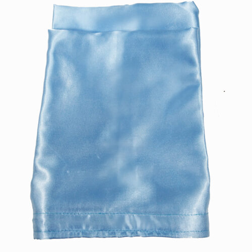 susana escribano Bocamanga para tunica. Raso azul claro En oferta