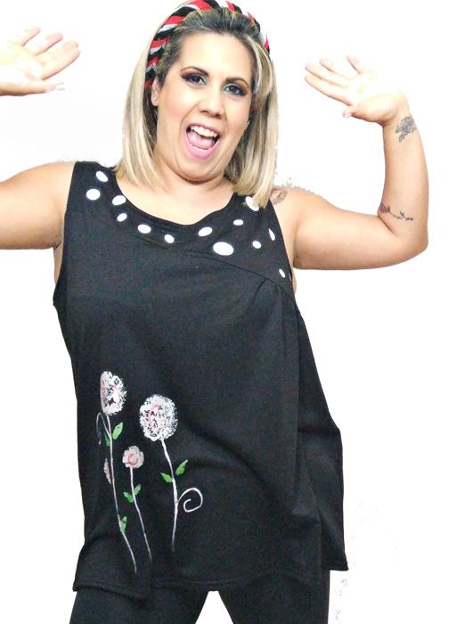 susana escribano Camiseta tirante holgada.Ropa de mujer rebajas En línea