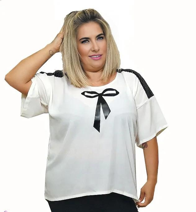 susana escribano Blusa de crep Outlet online