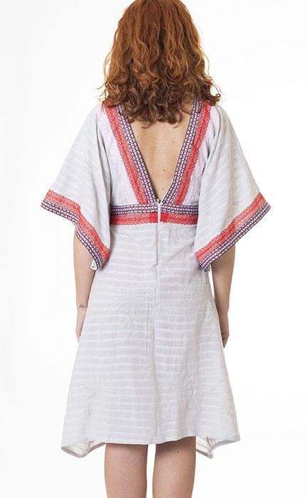 susana escribano Vestido kimono. Manga corta Rebajas de fábrica