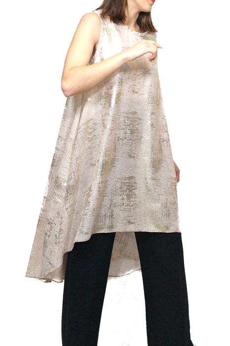 susana escribano Vestido dorado largo informal. ofertas de ropa en línea Outlet online