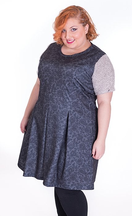 susana escribano Vestido falda con pliegues Solo queda un día