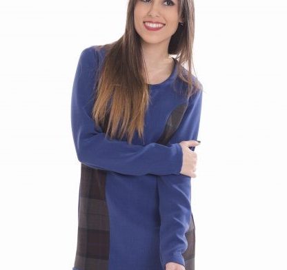 susana escribano Vestidos de calle mujer. Color azul Libre de impuestos