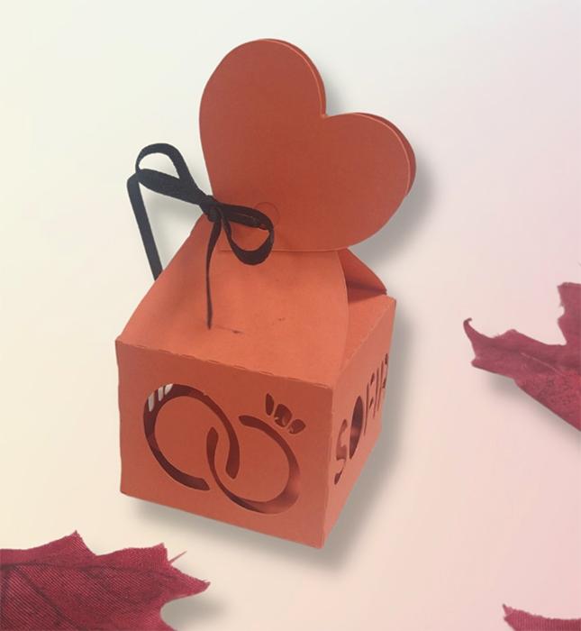 susana escribano Cajita personalizada detalle para boda Grandes ahorros