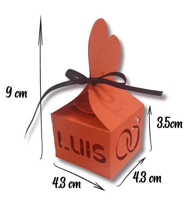 susana escribano Cajita personalizada detalle para boda Grandes ahorros