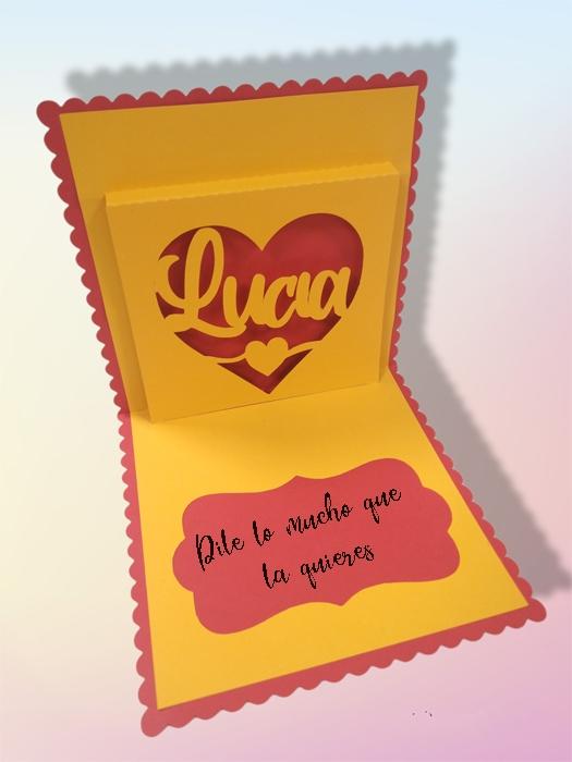 susana escribano Tarjeta personalizada felicitacion. Envio Gratis Precio ultrabajo