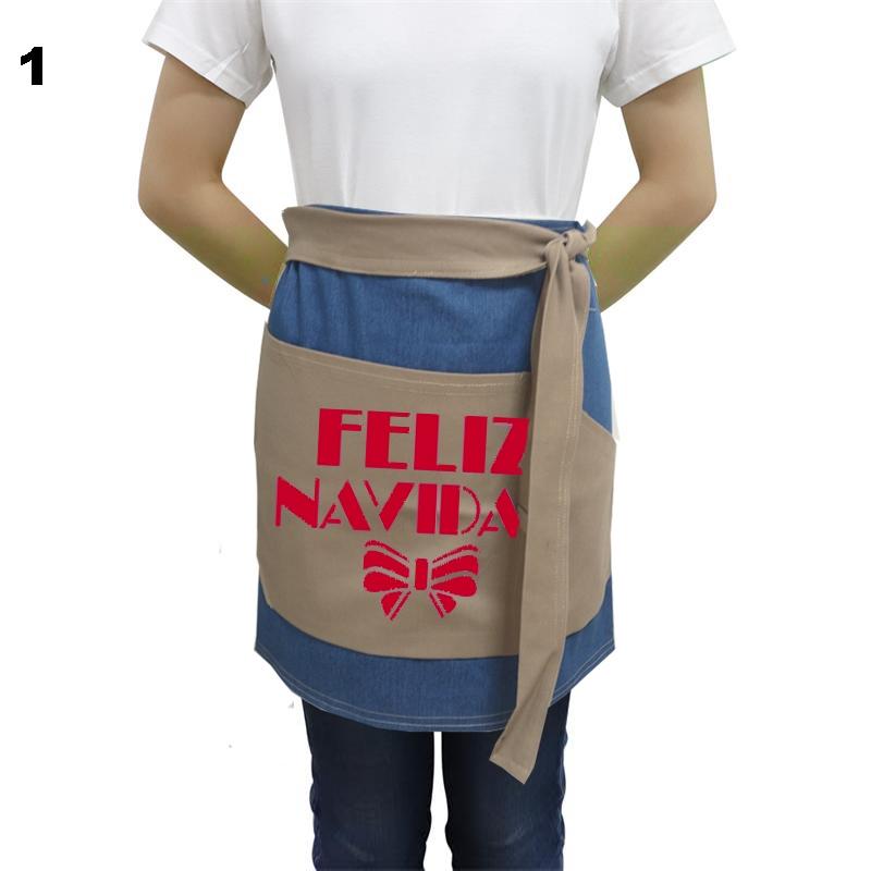 susana escribano Delantal decorado para Navidad 2022 2025