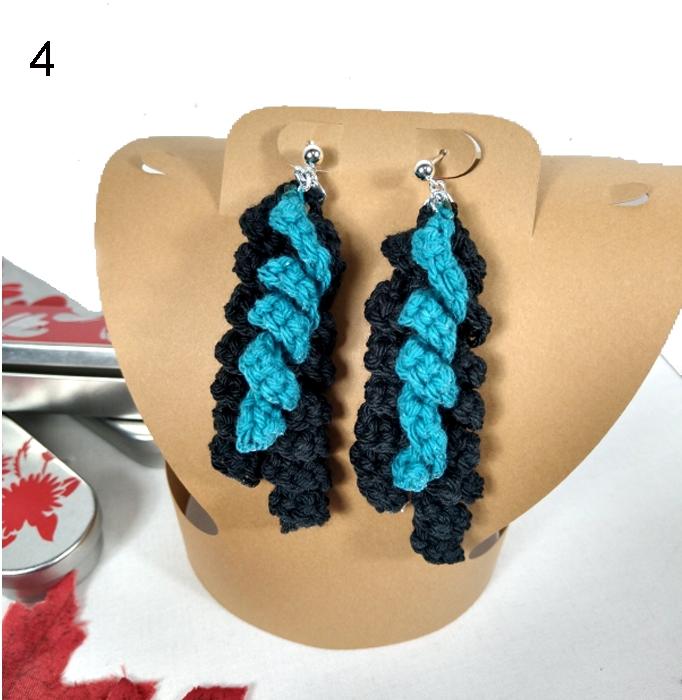 susana escribano Pendientes de crochet
