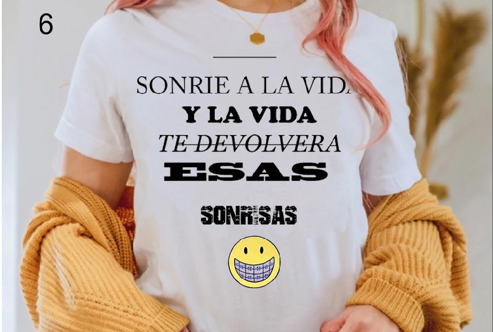 susana escribano Camisetas con frases motivadoras Ventas relámpago