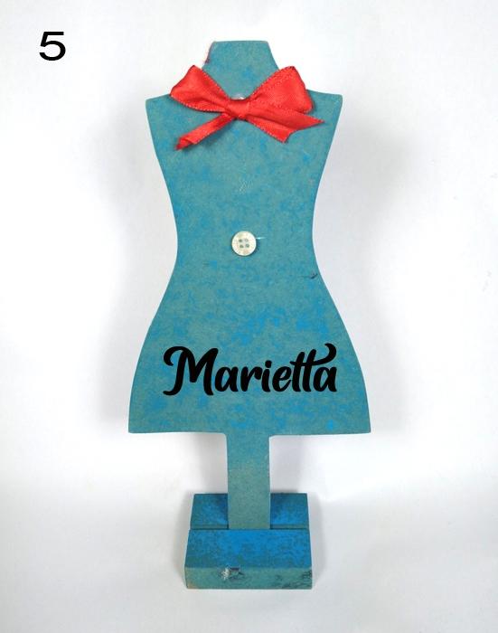 susana escribano Maniqui de madera. Con tu nombre regalo personalizado Tienda