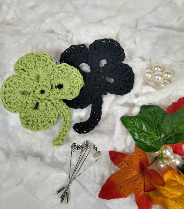 susana escribano Broche de crochet para mujer
