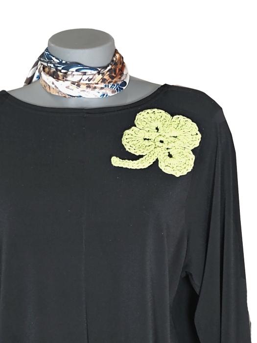 susana escribano Broche de crochet para mujer Liquidación