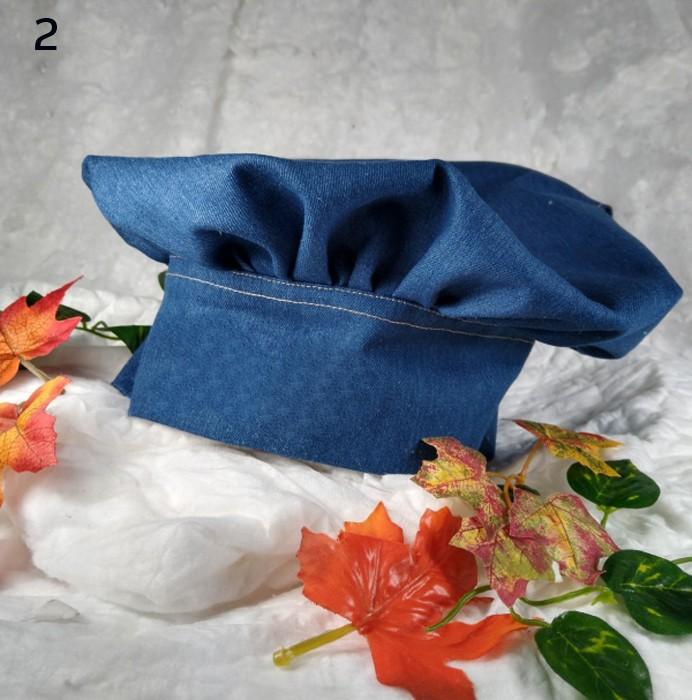 susana escribano Gorro de Chef denim. Regalos para hombre dia de la madre Rebajas top