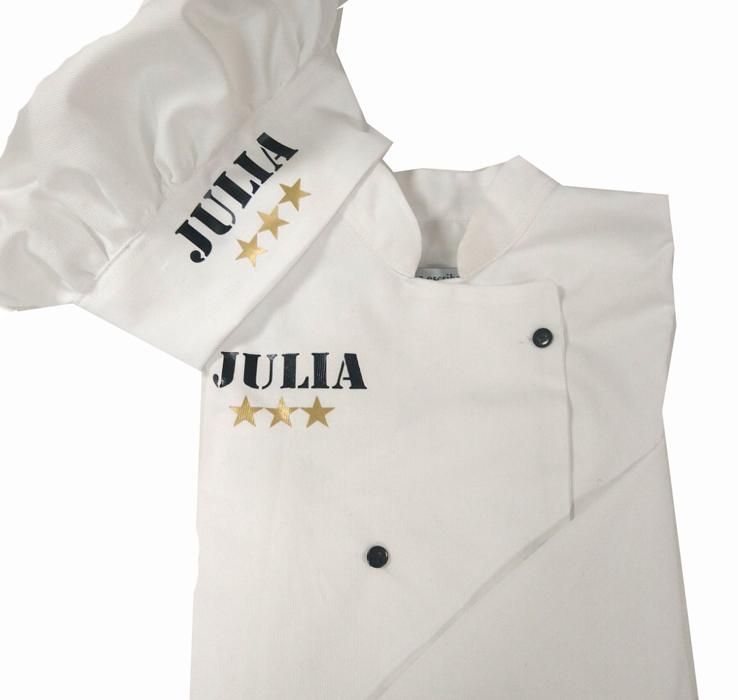 susana escribano Chaquetilla y gorro cocinero niño Oferta especial de fábrica