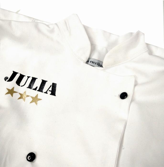 susana escribano Chaquetilla y gorro cocinero niño Oferta especial de fábrica
