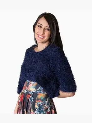 susana escribano Jersey azul. Manga francesa Libre de impuestos