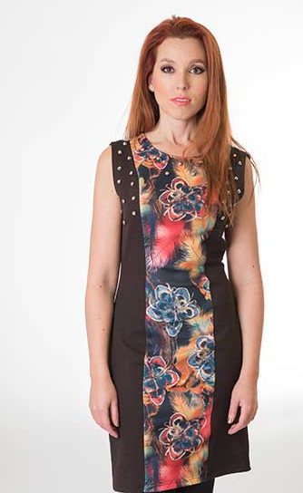 susana escribano Vestidos moda mujer adorno tachuelas Rebajas de fin de temporada